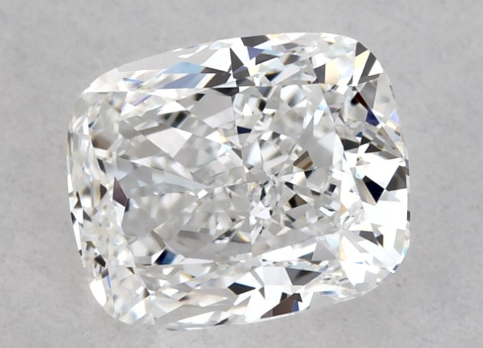 0.61 carat Cushion diamond D VS1