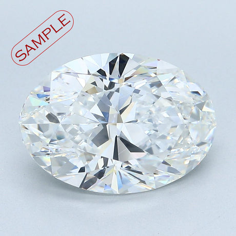 0.53 carat Oval diamond H VS2