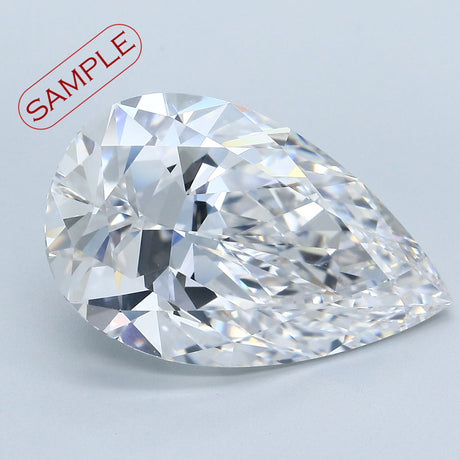 0.50 carat Pear diamond H VS2
