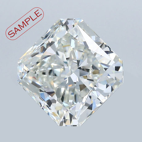 10.03 carat Radiant diamond J SI1