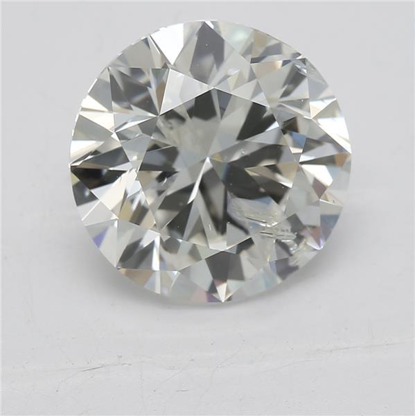 3.50 carat Round diamond H I1 VeryGood