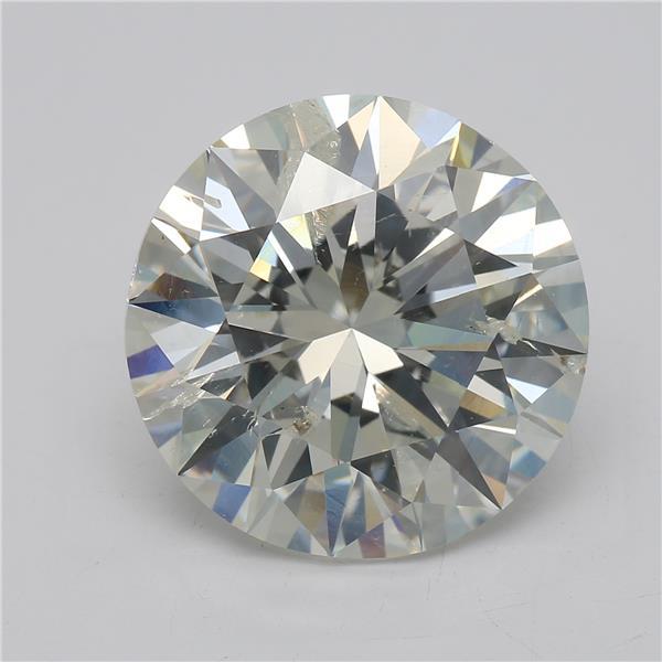 8.04 carat Round diamond I I1 Excellent