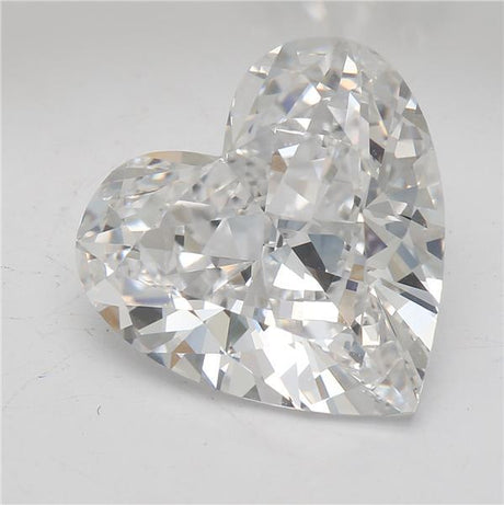 5.04 carat Heart diamond E IF