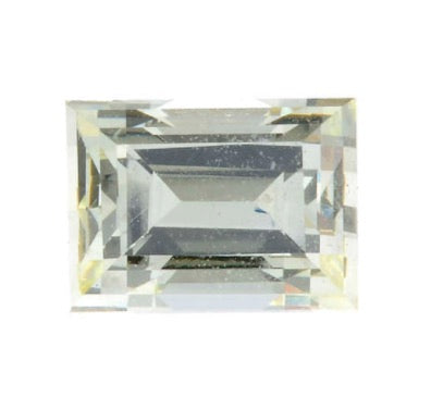 0.73 carat Emerald diamond Yellow SI2
