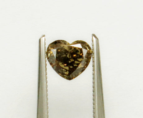 0.72 carat Heart diamond Yellow SI2
