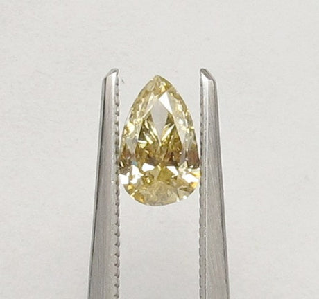 0.71 carat Pear diamond Yellow SI2