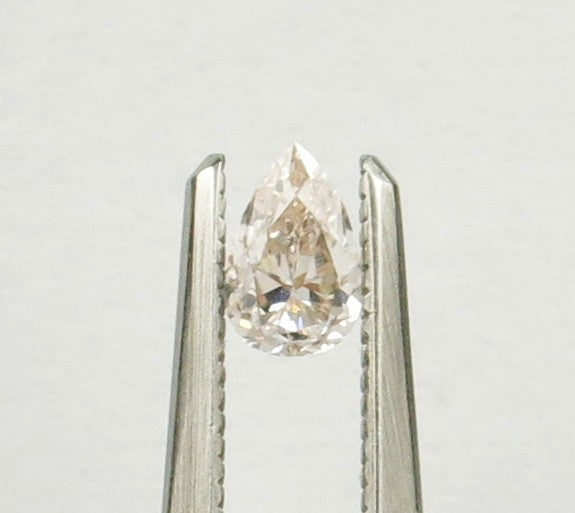 0.31 carat Pear diamond Brown SI1