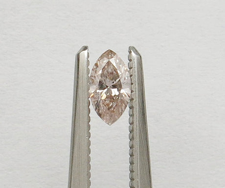 0.28 carat Marquise diamond Brown SI2