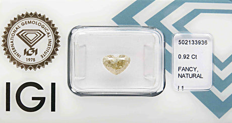 1.01 carat Cushion diamond Yellow VS2