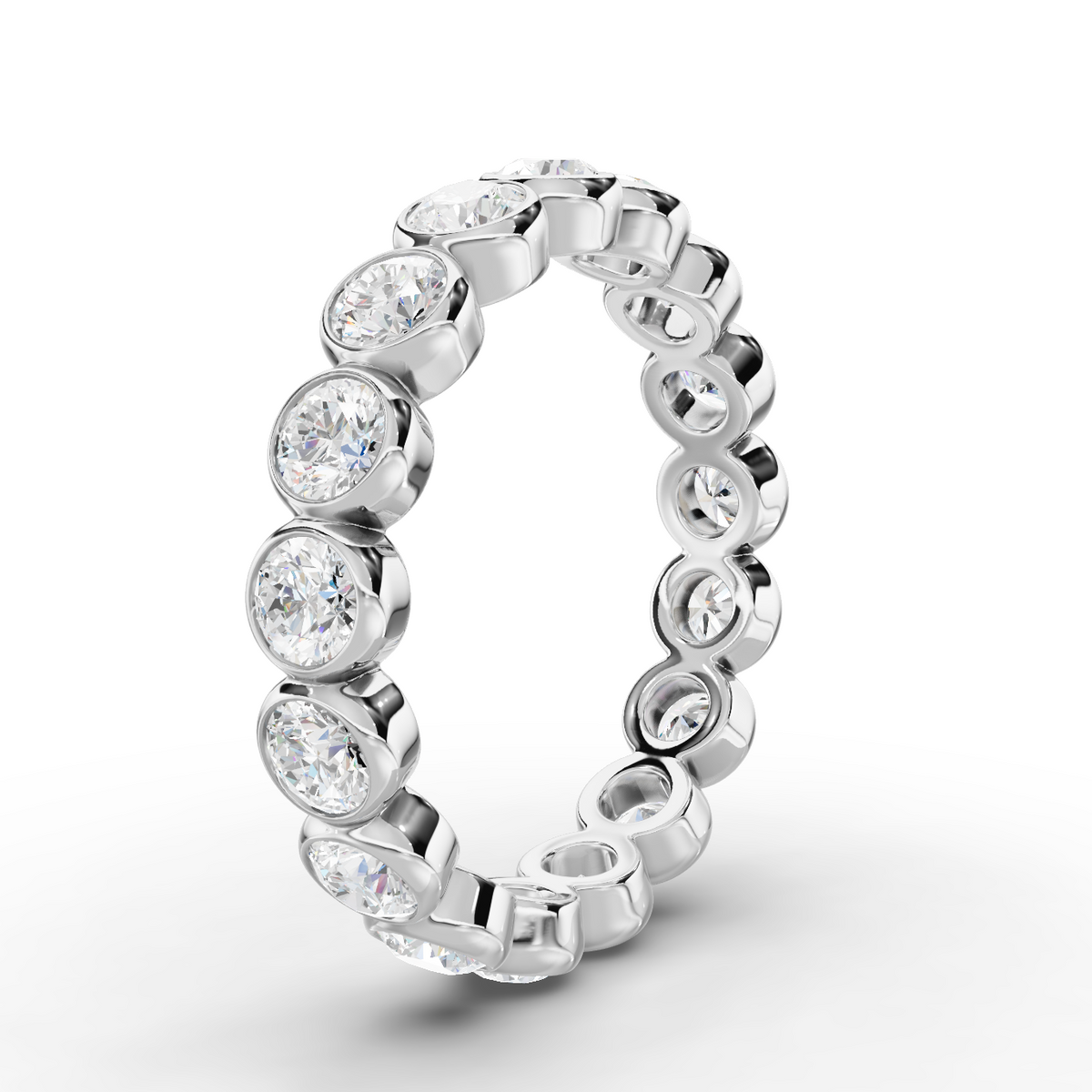 18K White Gold, 14K White Gold