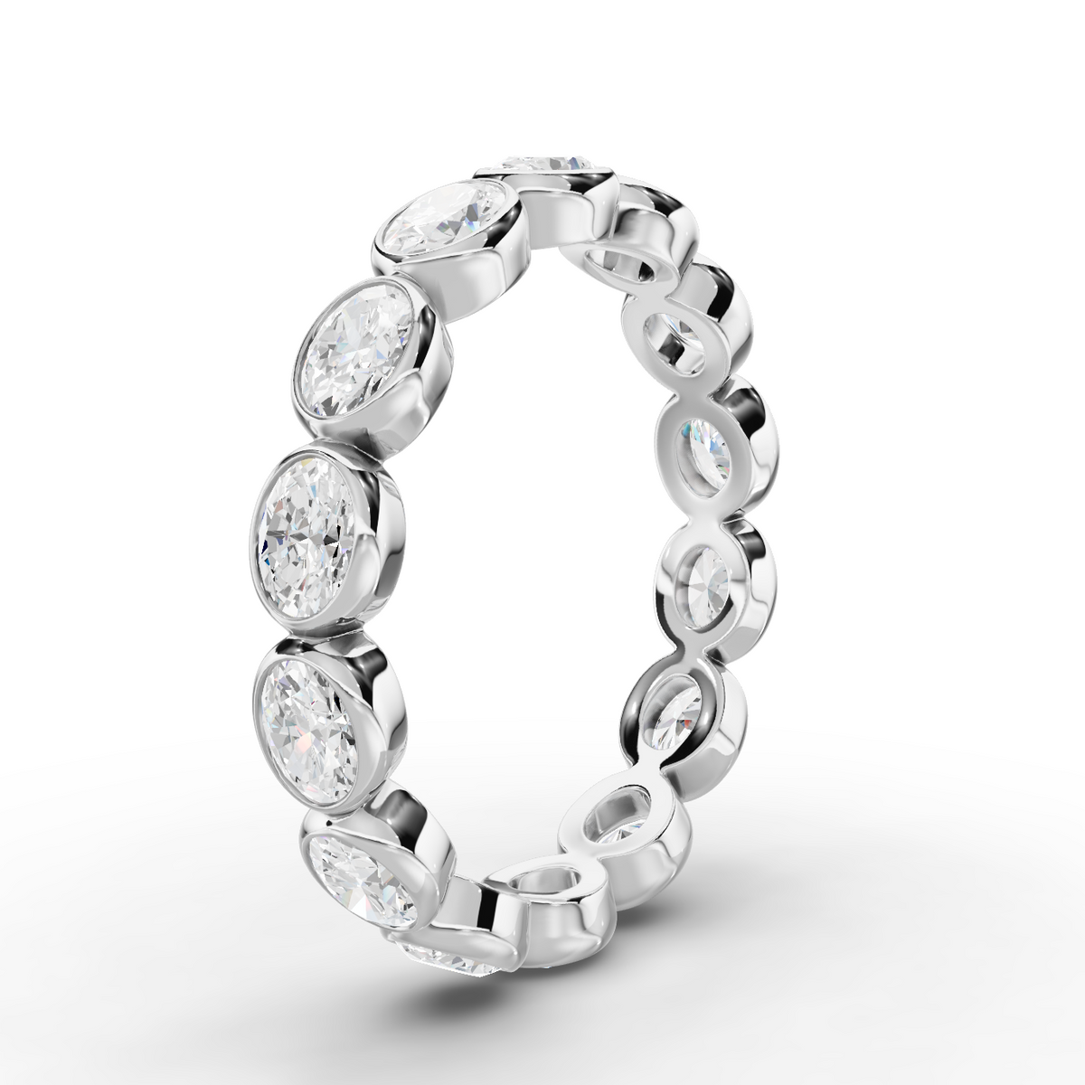 18K White Gold, 14K White Gold
