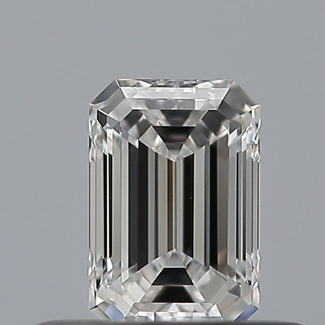 0.33 carat Emerald diamond E VVS1