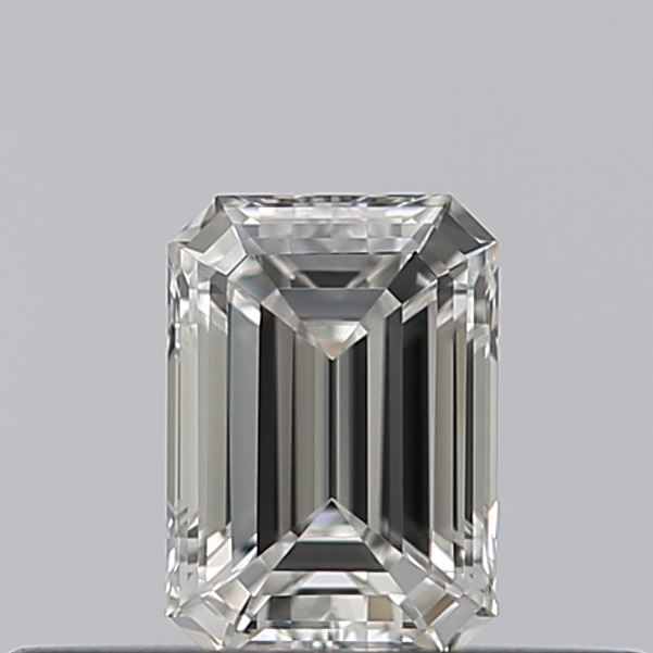 0.24 carat Emerald diamond D VVS2