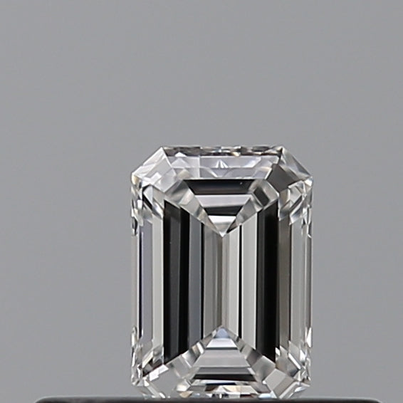 0.25 carat Emerald diamond F VVS1