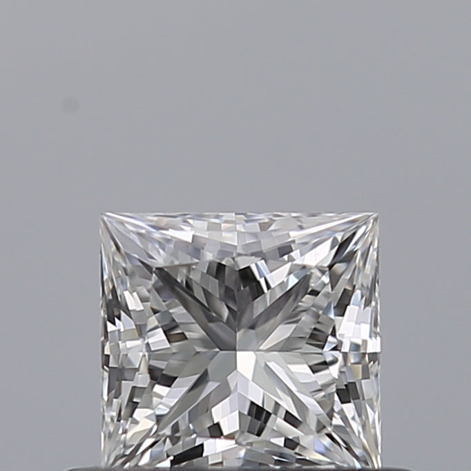 0.43 carat Princess diamond D VVS2