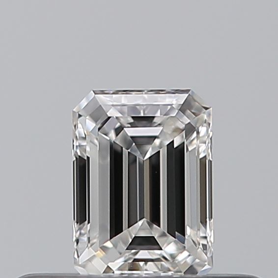 0.25 carat Emerald diamond D VVS2