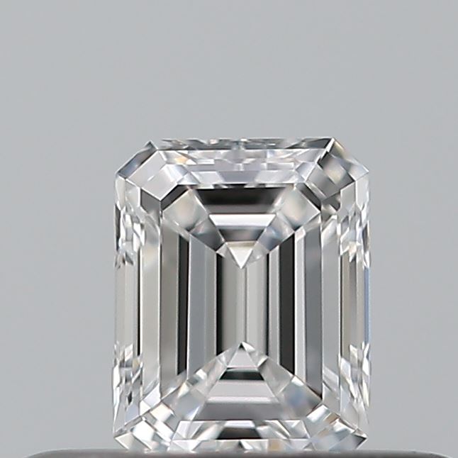 0.24 carat Emerald diamond D VVS2