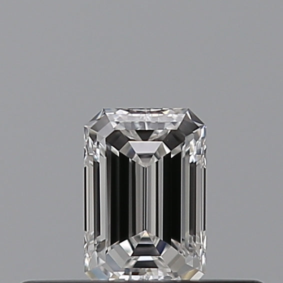 0.23 carat Emerald diamond E VVS2