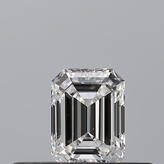 0.23 carat Emerald diamond D  VVS2
