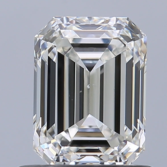 0.80 carat Emerald diamond H VS2