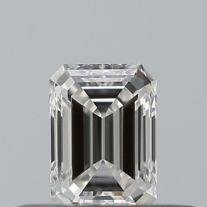 0.24 carat Emerald diamond F VVS2