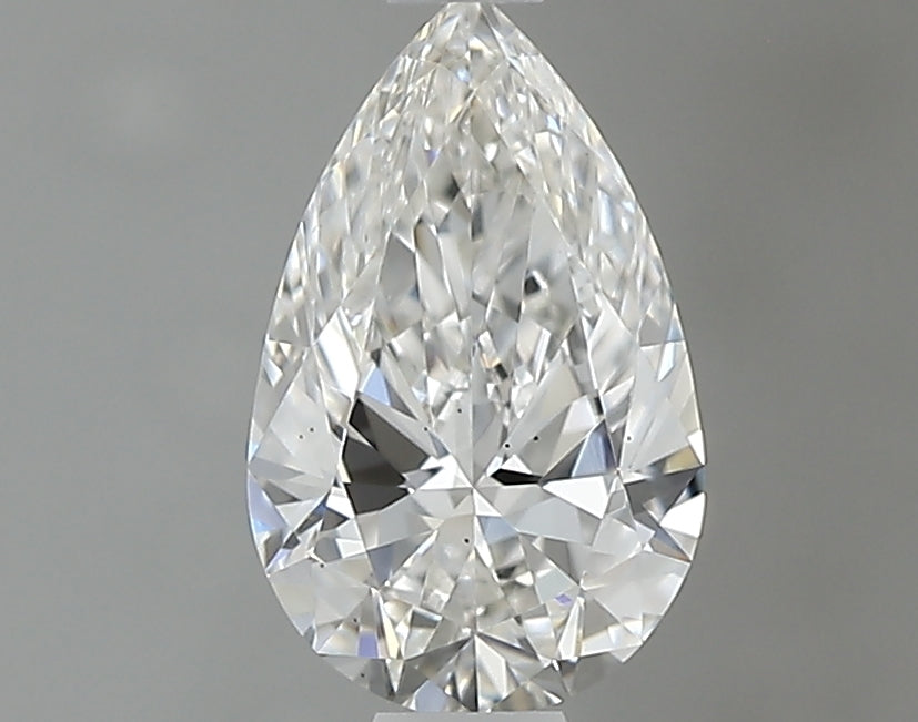 0.51 carat Pear diamond F VS2