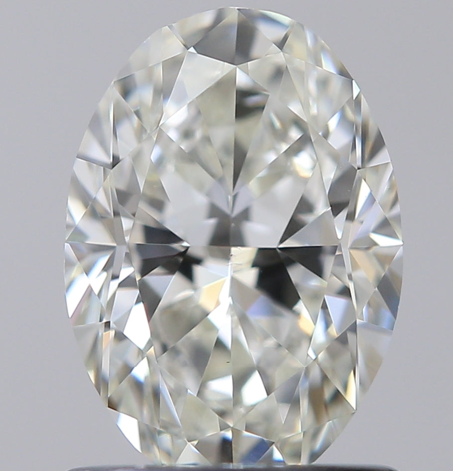 1.00 carat Oval diamond J VS1