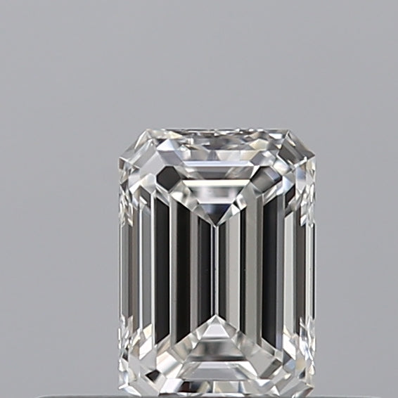 0.31 carat Emerald diamond E VVS2