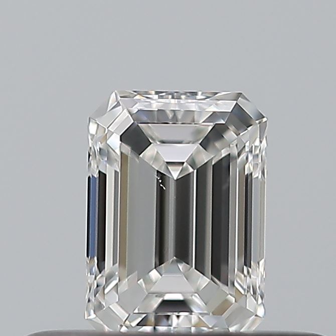 0.27 carat Emerald diamond F VVS1
