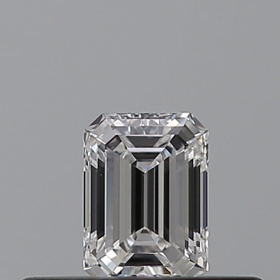 0.24 carat Emerald diamond D VVS1