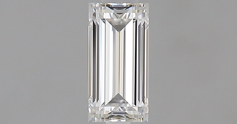 0.54 carat Baguette diamond D VVS2
