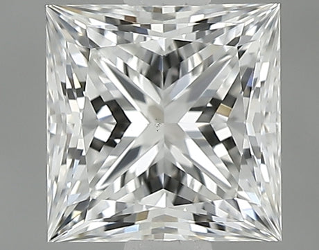0.81 carat Princess diamond H VS2