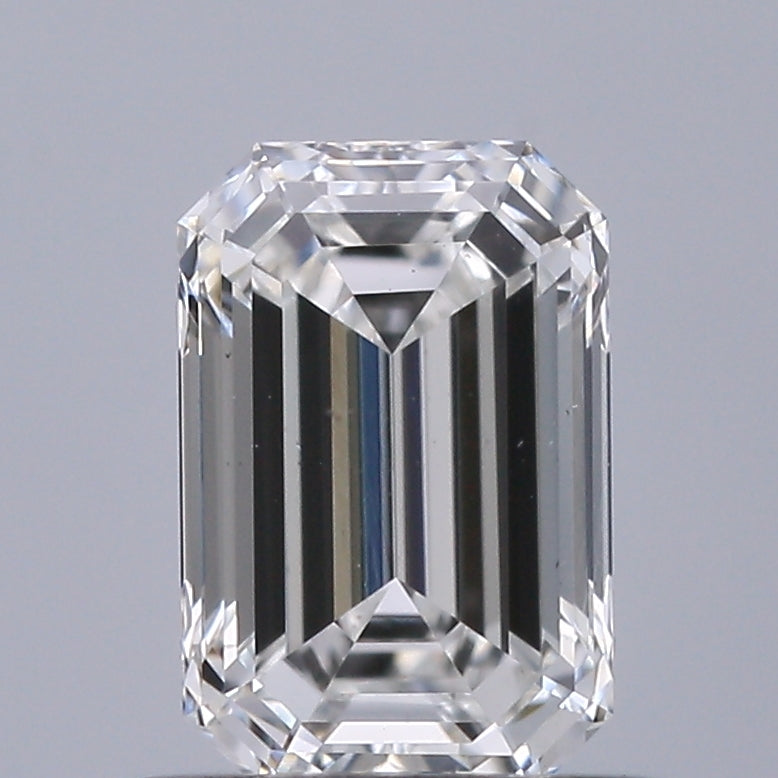 0.72 carat Emerald diamond F VS2