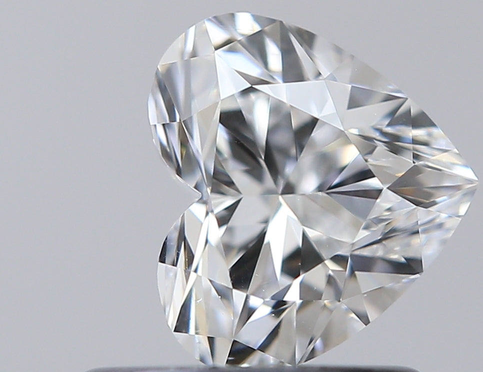 0.63 carat Heart diamond E SI1