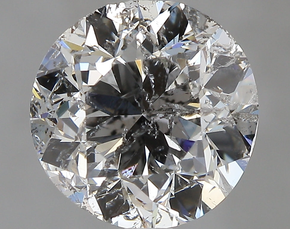 2.00 carat Round diamond F I1 Fair
