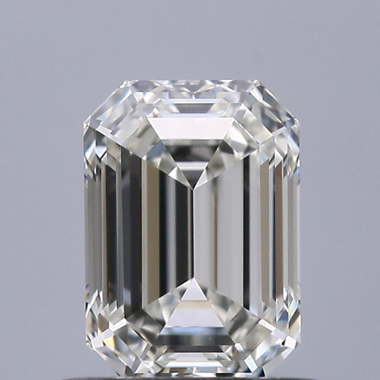 0.74 carat Emerald diamond G IF Excellent