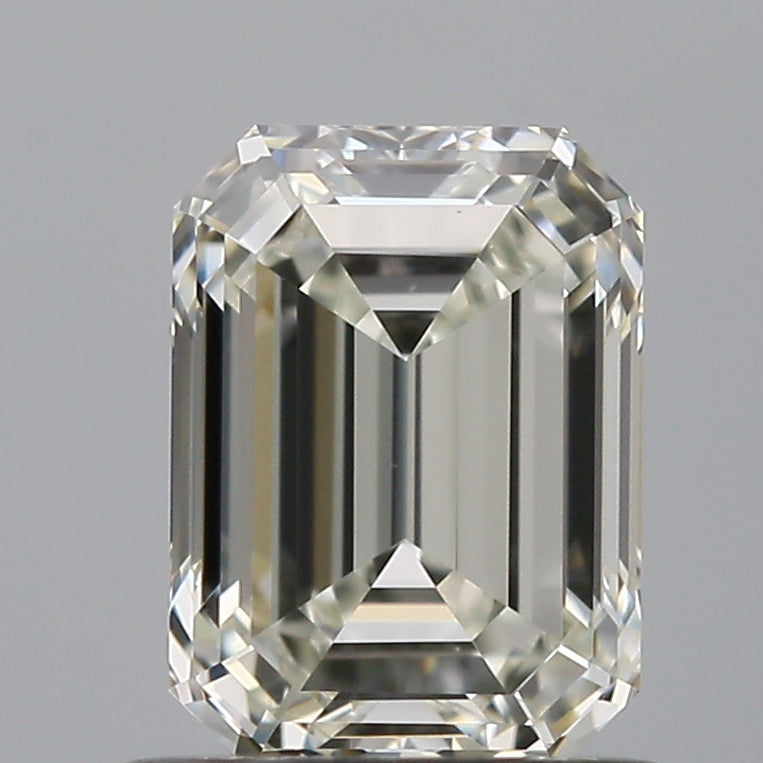0.90 carat Emerald diamond H VVS2 Excellent
