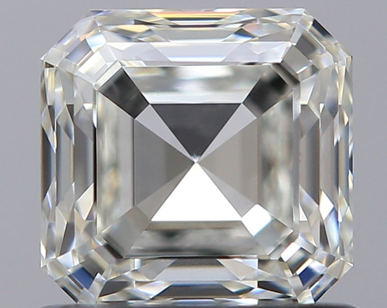 0.92 carat Asscher diamond J VS1