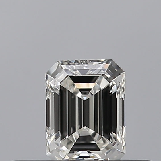 0.27 carat Emerald diamond F VVS2