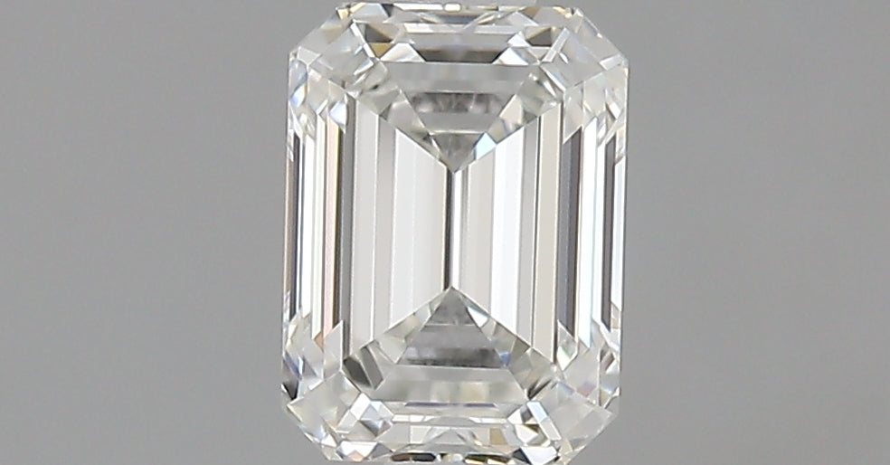 1.01 carat Emerald diamond H FL