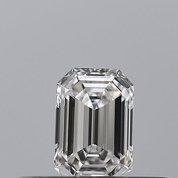 0.24 carat Emerald diamond D VVS2