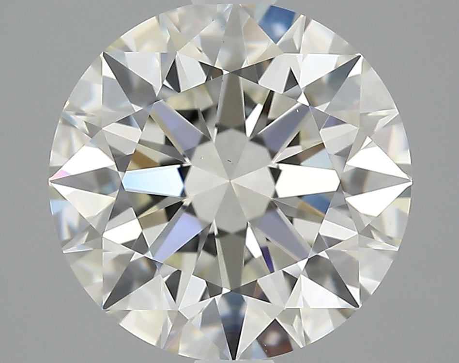 2.10 carat Round diamond J VS2 Excellent