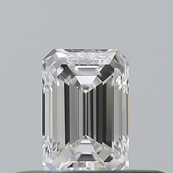 0.24 carat Emerald diamond E VVS1