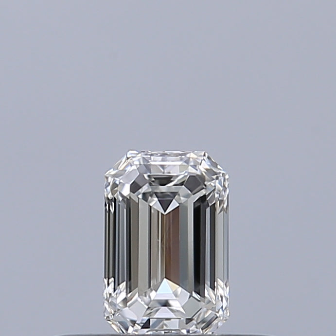 0.24 carat Emerald diamond F VVS1