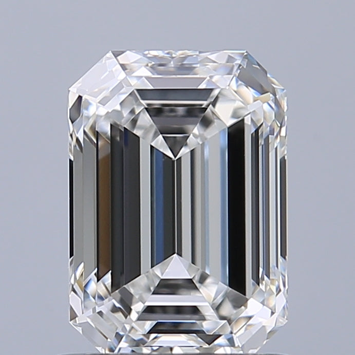1.01 carat Emerald diamond E VVS2