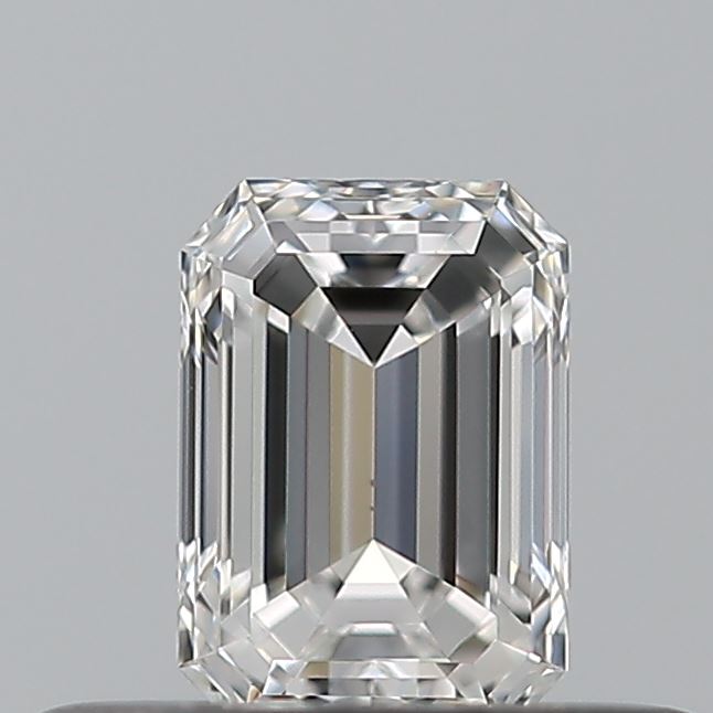 0.26 carat Emerald diamond E VVS1