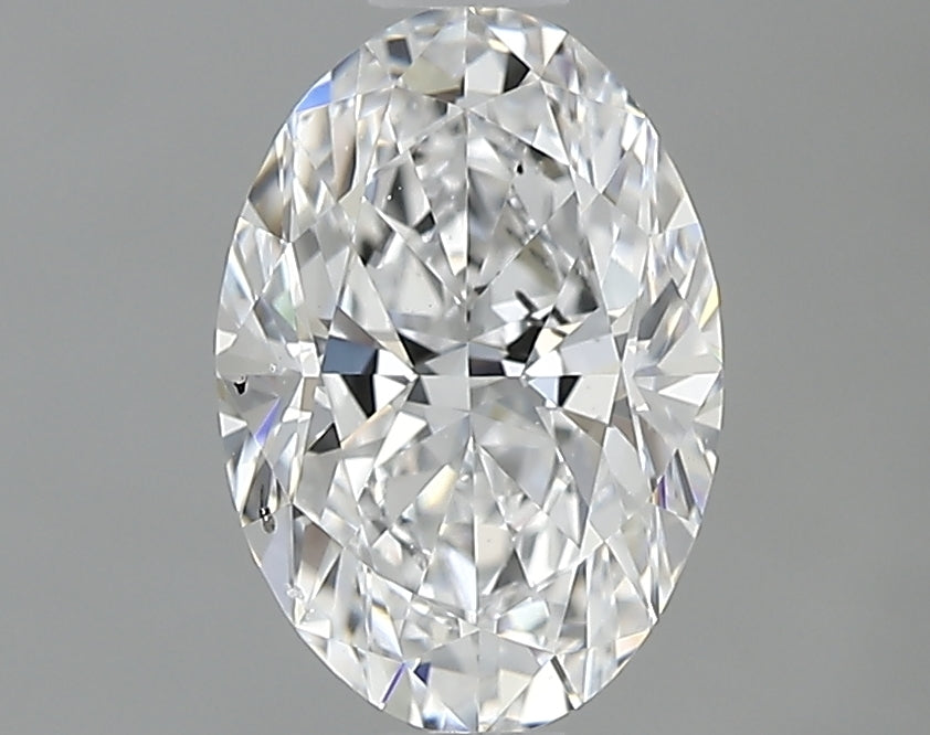 1.00 carat Oval diamond D SI2