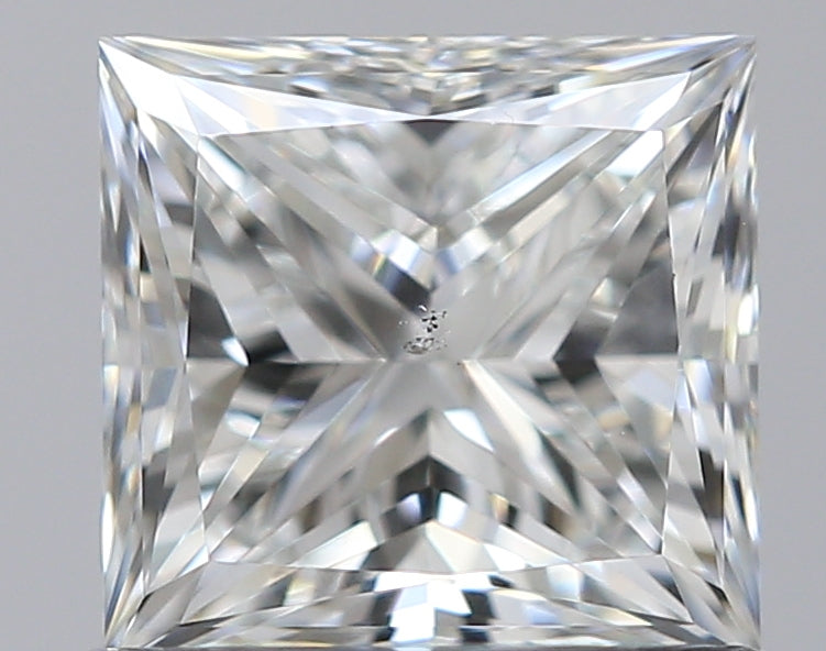 0.81 carat Princess diamond H SI1