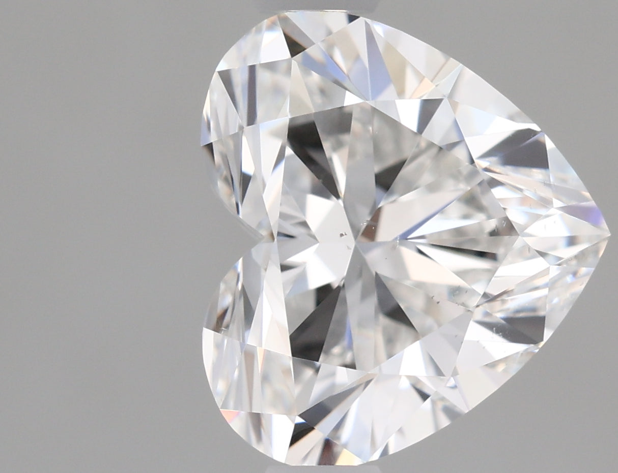 1.50 carat Heart diamond F SI1