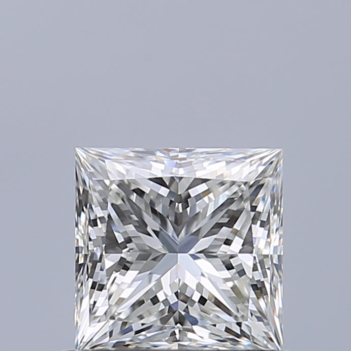 0.63 carat Princess diamond F VVS1